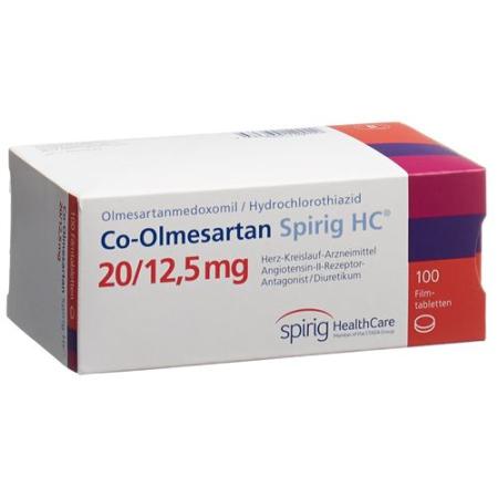 CO-OLMESARTAN Spirig HC film tablets 20/12.5mg - PrimeCare Global