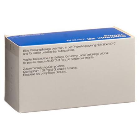 Quetiapin XR Zentiva 150 mg 60 Retard Tablets - PrimeCare Global