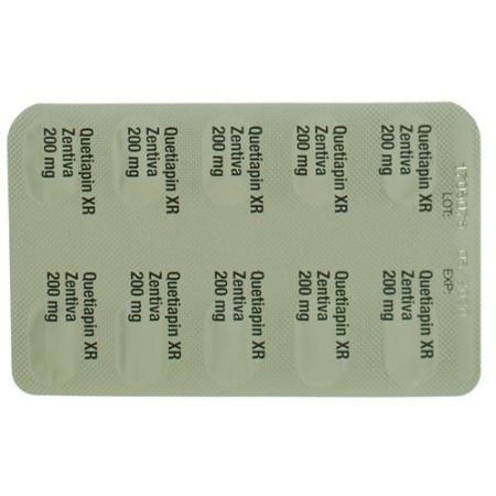Quetiapin XR Zentiva 200 mg 60 Retard Tablets - PrimeCare Global