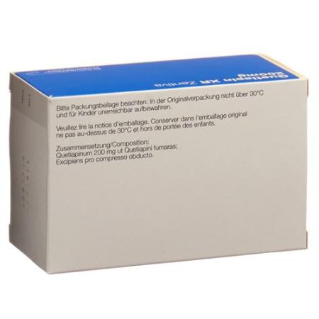 Quetiapin XR Zentiva 200 mg 60 Retard Tablets - PrimeCare Global