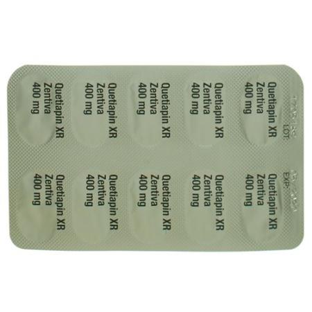Quetiapin XR Zentiva 400 mg 100 Retard Tablets - PrimeCare Global