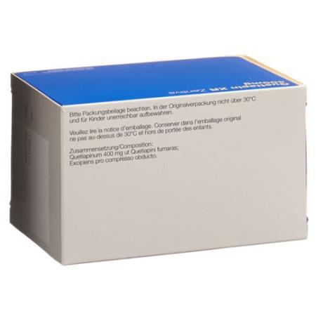 Quetiapin XR Zentiva 400 mg 100 Retard Tablets - PrimeCare Global