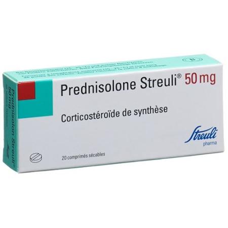 Prednisolone Streuli Tabl 50 mg 20 pcs - PrimeCare Global
