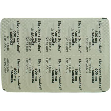 EFAVIRENZ Sandoz film tablets 600 mg - PrimeCare Global