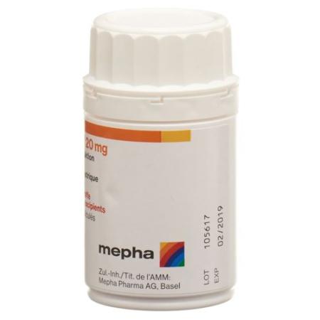 Esomeprazol-Mepha Filmtabl 20 mg Ds 100 pcs - PrimeCare Global