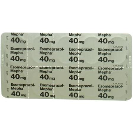 ESOMEPRAZOLE MEPHA FILMTABL 40 MG 100 PCS - PrimeCare Global