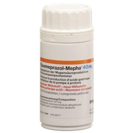 ESOMEPRAZOLE Mepha film tablets 40 mg - PrimeCare Global