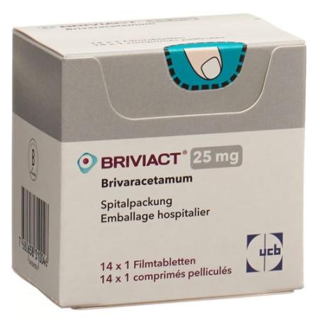 Briviact 25 mg 14 Filmtabletten - PrimeCare Global