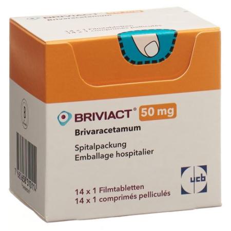 Briviact 50 mg 14 Filmtabletten - PrimeCare Global