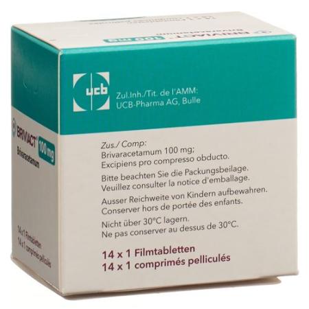 Briviact 100 mg 14 Filmtabletten - PrimeCare Global