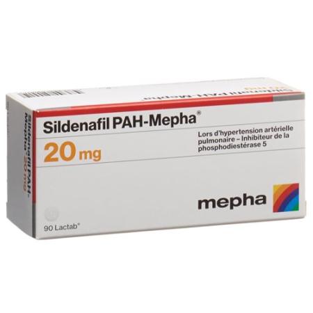 SILDENAFIL PAH-Mepha Lactab 20 mg - PrimeCare Global