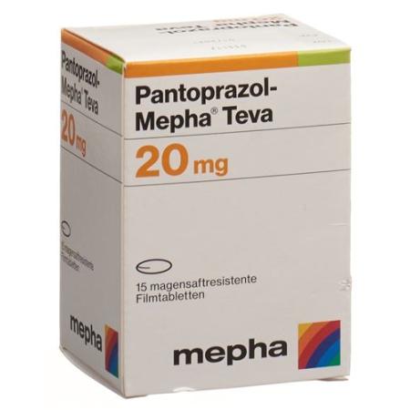 PANTOPRAZOLE Mepha Teva film tablets 20 mg - PrimeCare Global