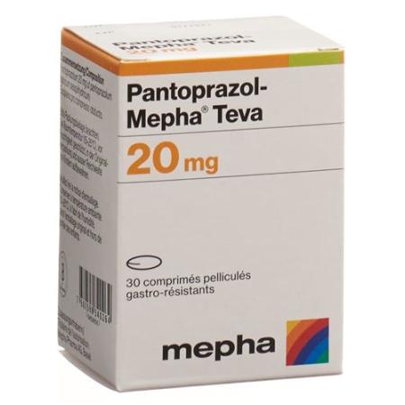 PANTOPRAZOLE Mepha Teva film tablets 20 mg - PrimeCare Global
