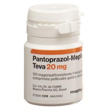 PANTOPRAZOLE Mepha Teva film tablets 20 mg - PrimeCare Global
