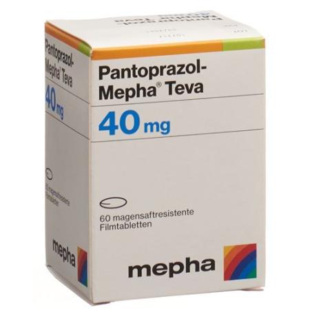 PANTOPRAZOLE Mepha Teva film tablets 40 mg - PrimeCare Global