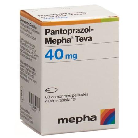 PANTOPRAZOLE Mepha Teva film tablets 40 mg - PrimeCare Global
