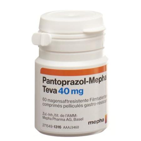 PANTOPRAZOLE Mepha Teva film tablets 40 mg - PrimeCare Global