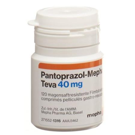 PANTOPRAZOLE Mepha Teva film tablets 40 mg - PrimeCare Global