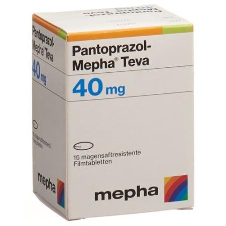 PANTOPRAZOLE Mepha Teva film tablets 40 mg - PrimeCare Global