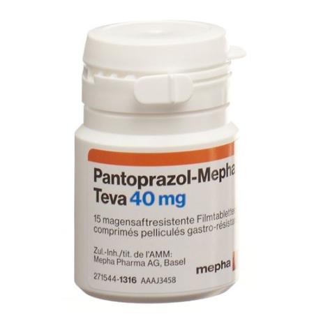 PANTOPRAZOLE Mepha Teva film tablets 40 mg - PrimeCare Global