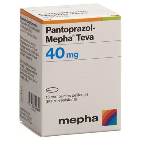 PANTOPRAZOLE Mepha Teva film tablets 40 mg - PrimeCare Global