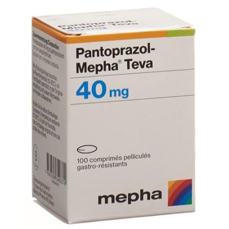 PANTOPRAZOLE Mepha Teva film tablets 40 mg - PrimeCare Global