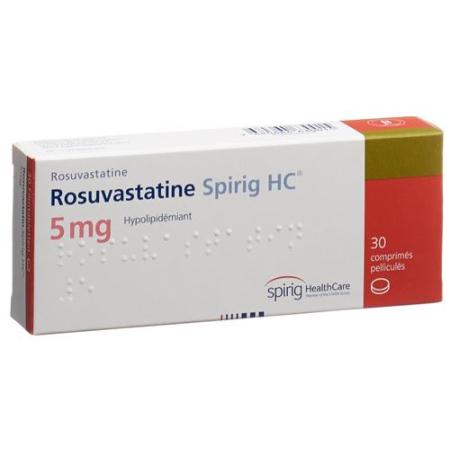 Rosuvastatin Spirig HC Filmtabl 5 mg 30 pcs - PrimeCare Global