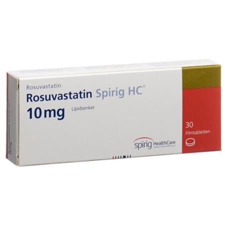 Rosuvastatin Spirig HC Filmtabl 10 mg 30 pcs - PrimeCare Global
