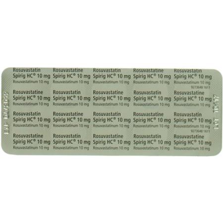 Rosuvastatin Spirig HC Filmtabl 10 mg 30 pcs - PrimeCare Global