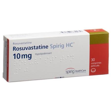 Rosuvastatin Spirig HC Filmtabl 10 mg 30 pcs - PrimeCare Global