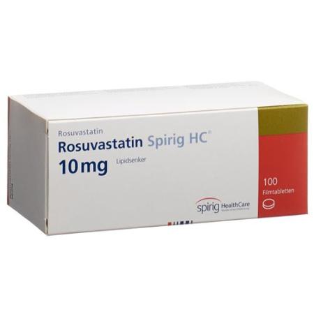 Rosuvastatin Spirig HC Filmtabl 10 mg 100 pcs - PrimeCare Global