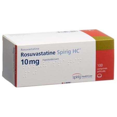 Rosuvastatin Spirig HC Filmtabl 10 mg 100 pcs - PrimeCare Global