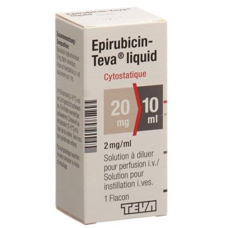 Epirubicin-Teva liquid Inj Konz 20 mg/10ml Durchstf - PrimeCare Global