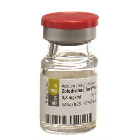 Zoledronat-Teva onco Inf Conc 4mg/5ml perf 5ml - PrimeCare Global