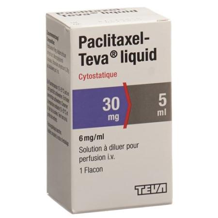 Paclitaxel-Teva liquid Inf Konz 30 mg/5ml Durchstf - PrimeCare Global