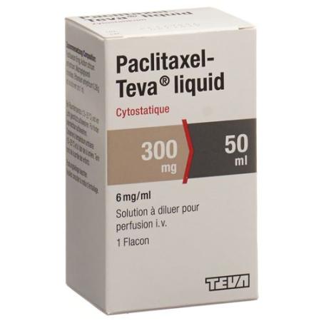 Paclitaxel-Teva liquid Inf Konz 300 mg/50ml Durchstf - PrimeCare Global