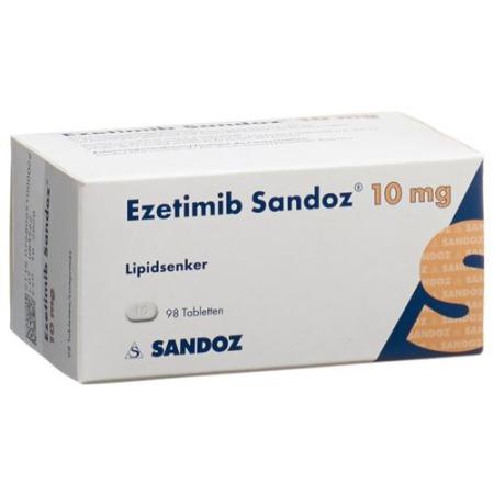 Ezetimibe Sandoz Tabl 10 mg 98 pcs - PrimeCare Global