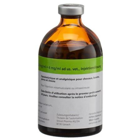 spasmium comp. 500 mg/ml + 4 mg/ml inj sol ad us. vet 100ml - PrimeCare Global