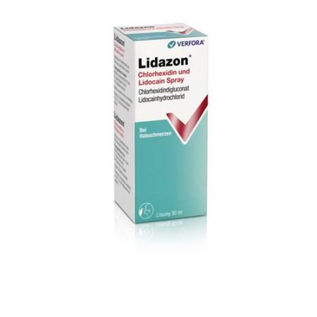 Lidazon Chlorhexidine and Lidocaine spray 30ml - PrimeCare Global