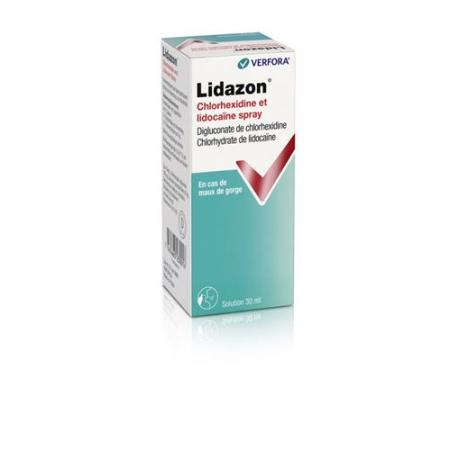 Lidazon Chlorhexidine and Lidocaine spray 30ml - PrimeCare Global