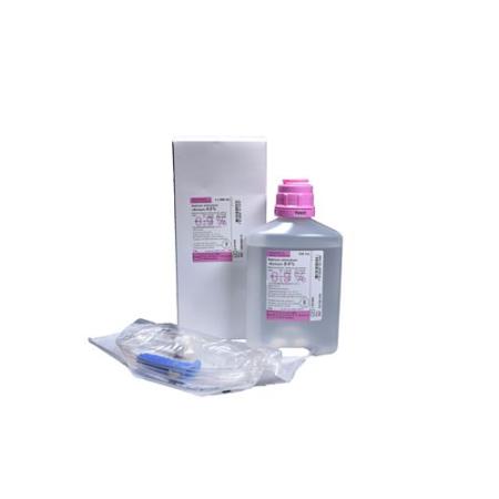 NaCl Bichsel Inf L&ouml;s 0.9% 500ml plastic bottle with cutlery - PrimeCare Global