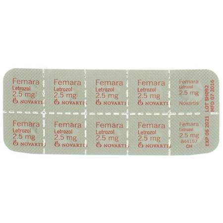 Femara film tablets 2.5 mg 30 pcs - PrimeCare Global