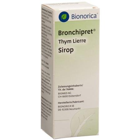 Bronchipret Thyme Ivy Syrup Bottle 100 ml - PrimeCare Global