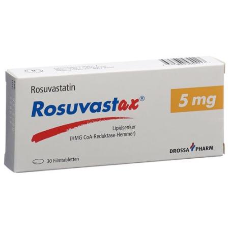 Rosuvastax film tabl 5 mg 30 pcs - PrimeCare Global