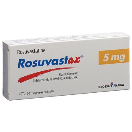 Rosuvastax film tabl 5 mg 30 pcs - PrimeCare Global