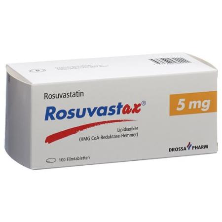 Rosuvastax film tabl 5 mg 100 pcs - PrimeCare Global