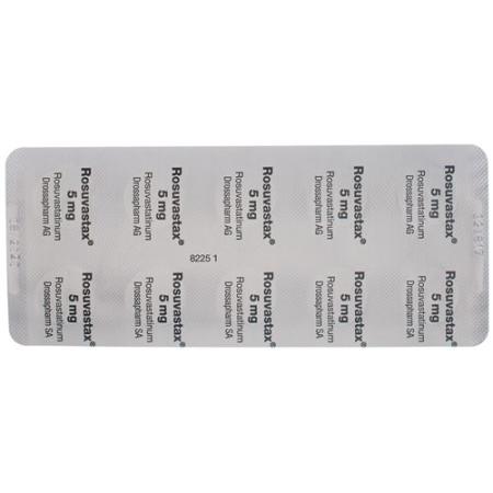 Rosuvastax film tabl 5 mg 100 pcs - PrimeCare Global
