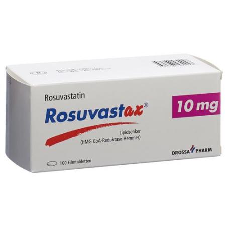 Rosuvastax film tabl 10 mg 100 pcs - PrimeCare Global