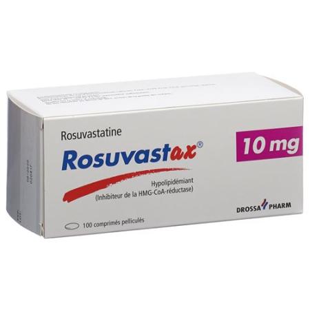 Rosuvastax film tabl 10 mg 100 pcs - PrimeCare Global