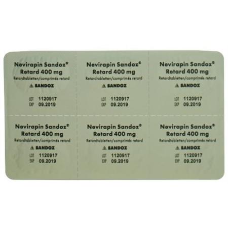 Nevirapine Sandoz Ret Tabl 400 mg 30 pcs - PrimeCare Global
